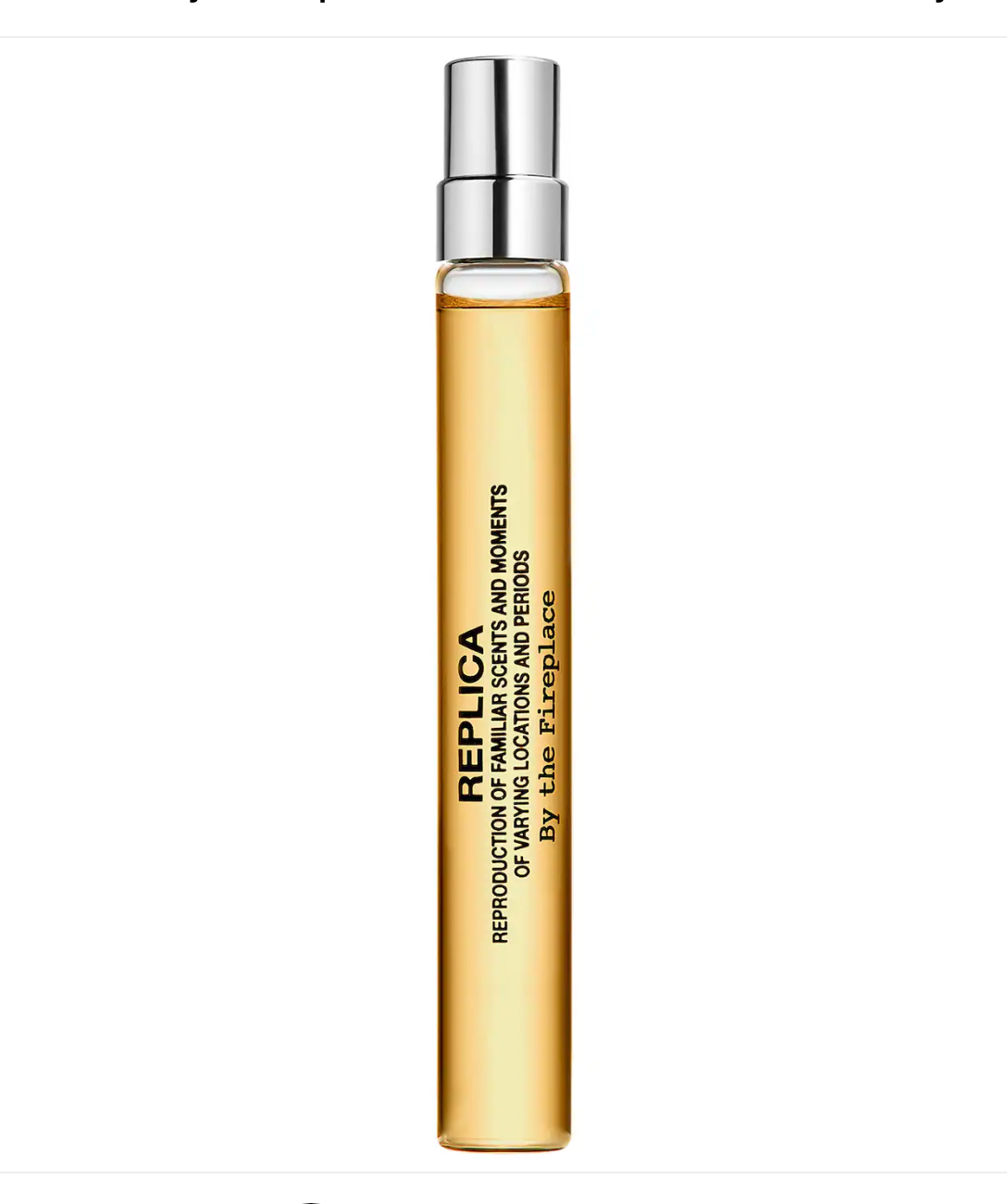 Maison Margiela ‘REPLICA’ By the Fireplace Eau de Toilette with Chestnut & Smoky Vanilla Travel Spray .34oz image 0