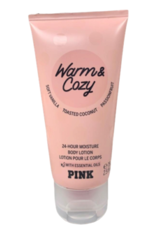 Victoria’s Secret Pink Warm & Cozy – Travel Size Cream (2.5 oz / 75 mL) image 0
