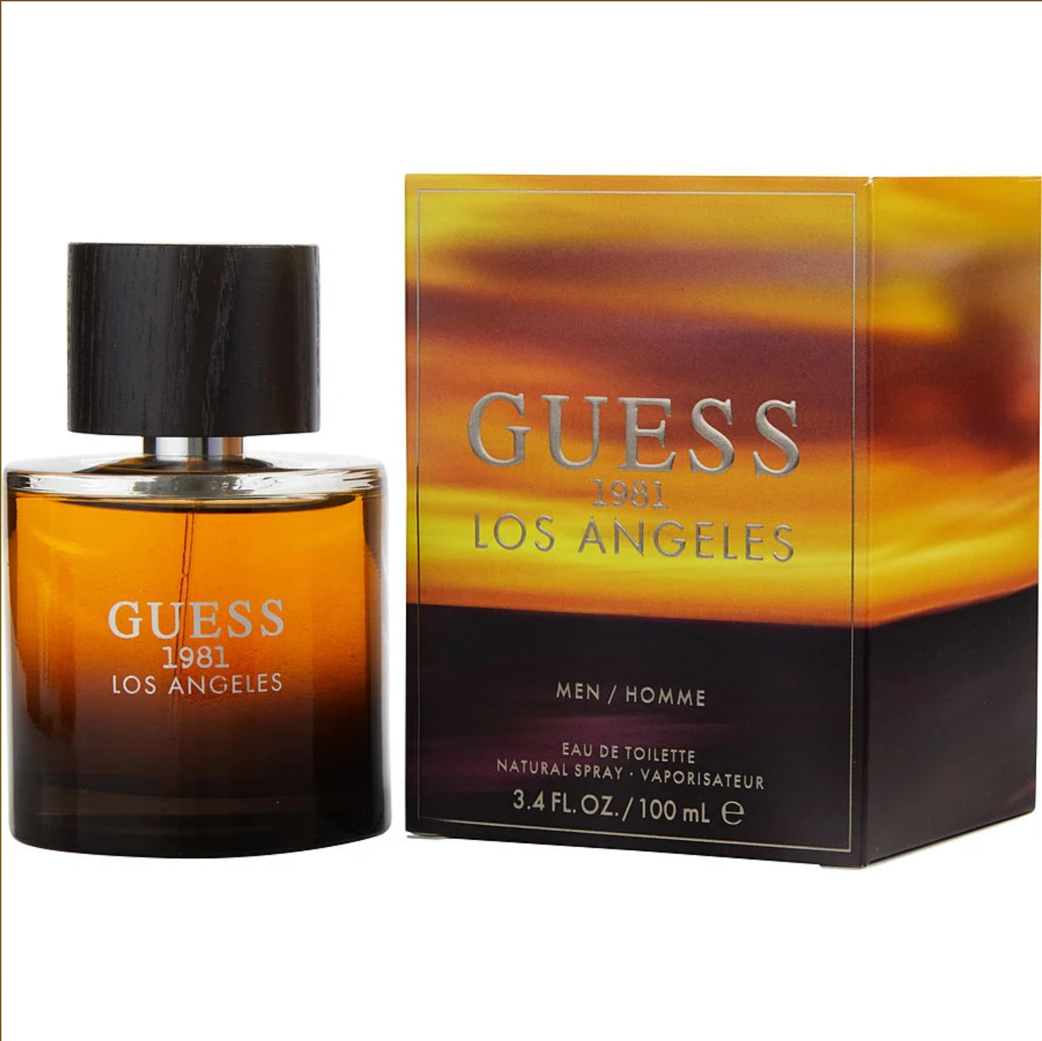 Guess 1981 Los Angeles Men Eau De Toilette Spray 3.4 oz image 0