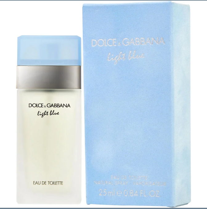 D & G Light Blue women Eau De Toilette Spray by Dolce & Gabbana - 0.84oz/25ml image