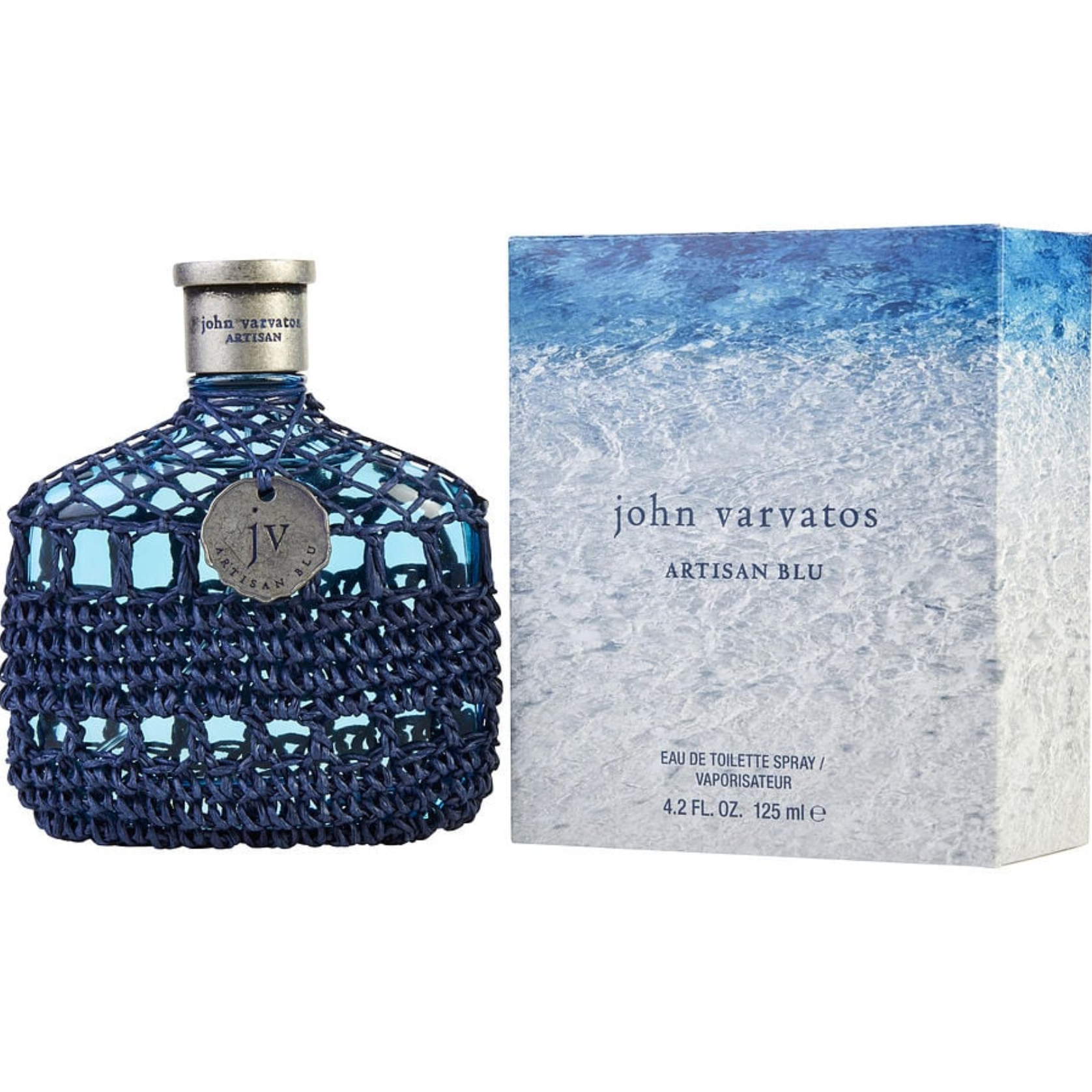 John Varvatos Artisan Blu men Eau De Toilette Spray 4.2 oz image 0