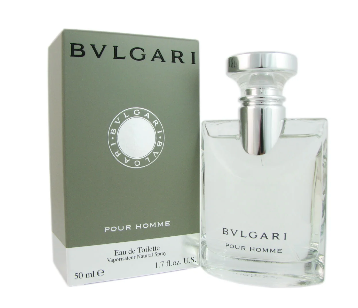 Bvlgari men Pour Homme Eau De Toilette Spray - 1.7oz/50ml image