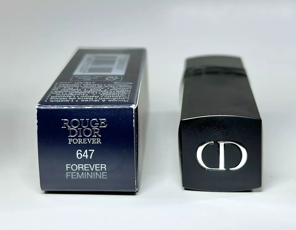 DIOR Rouge Dior Forever Transfer-Proof Lipstick in 647 FOREVER Feminine .11oz image 1