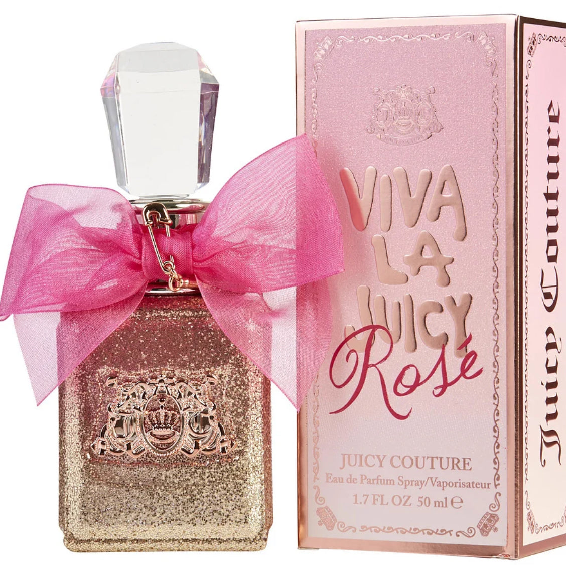 Viva La Juicy Rose Eau De Parfum Spray Women by Juicy Couture - 1.7oz/50ml image
