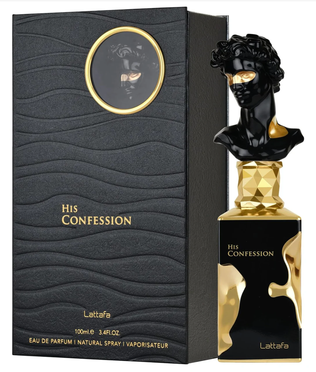 His Confession by Lattafa for Men 3.4oz image 0