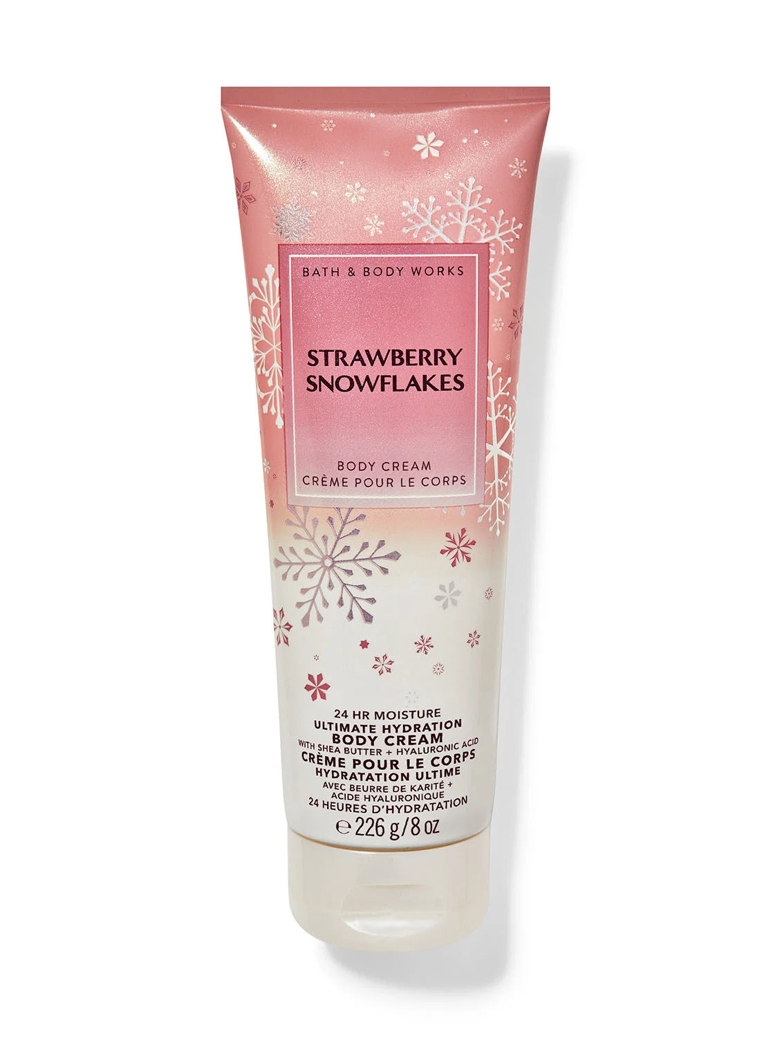 STRAWBERRY SNOWFLAKES Body Cream by BATH & BODY WORKS / 8oz image 0