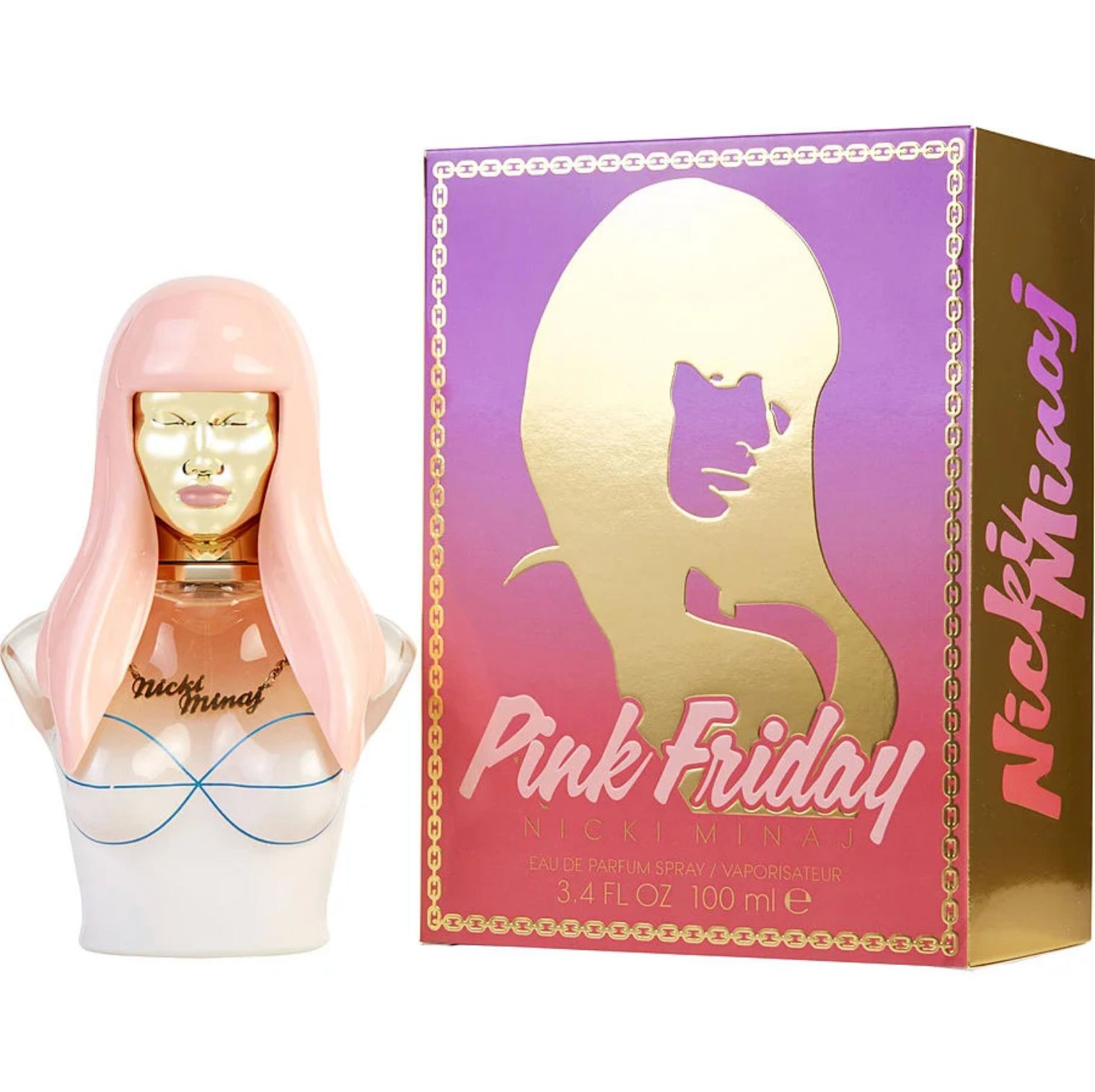 Nicki Minaj Pink Friday Women Eau De Parfum Spray - 3.4oz/100ml image