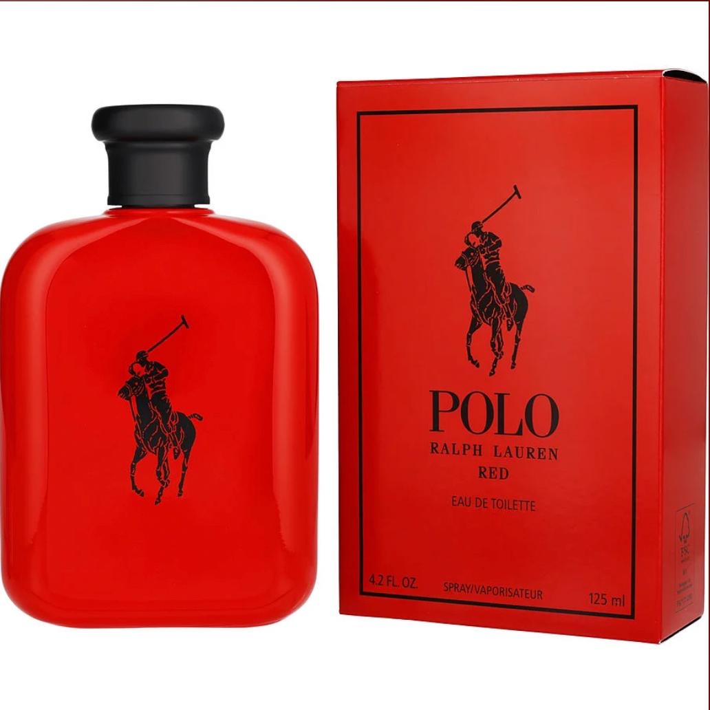 Polo Red Cologne Eau De Toilette Spray Men by Ralph Lauren - 4.2oz/125ml image