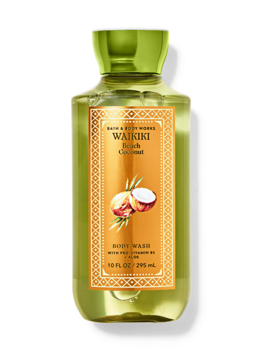 Bath & Body Works “wakiki beach coconut” Body Wash – 10 oz / 300 ml image 0