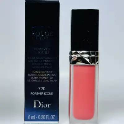 Dior ~ Rouge Dior Forever Liquid ~ #720 Forever Icone ~ 0.20 oz ~ NIB