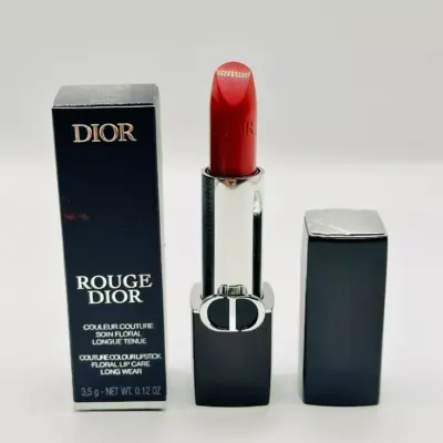 Dior- Rouge Dior Refillable Lipstick - #720 Icone Satin - 0.12 Oz - NIB