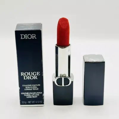 Dior- Rouge Dior Refillable Lipstick - #840 Rayonnante (Velvet)-0.12 Oz - NIB