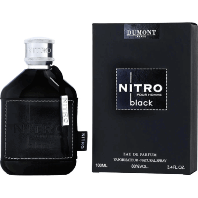 Dumont Nitro Black by Dumont Paris Eau De Parfum For Man 3.4oz