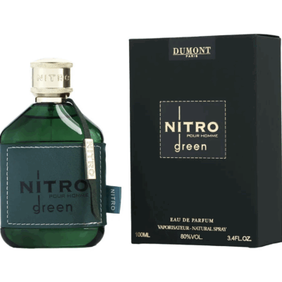 Dumont Nitro green by Dumont Paris Eau De Parfum For Man 3.4oz