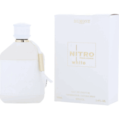 Dumont Nitro White by Dumont Paris Eau De Parfum For Man 3.4oz