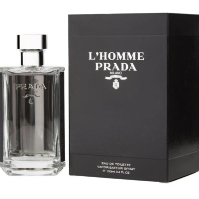 Prada  L'Homme Eau de Toilette For Man 3.4 oz