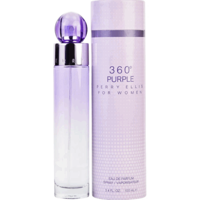 360 Purple By Perry Ellis Eau De Parfum For Women 3.4 oz