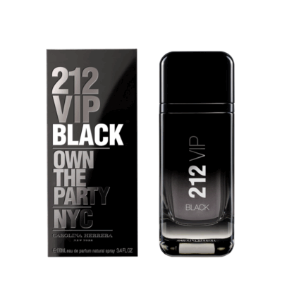 212 VIP Black By Carolina herrera Eau De Parfum 3.4 oz