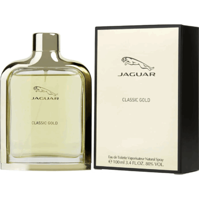 Jaguar Classic Gold men Eau De Toilette Spray 3.4 oz