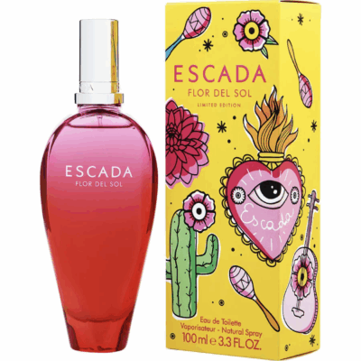 Escada Flor Del Sol women Eau De Toilette Spray (Limited Edition) 3.3 oz