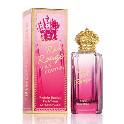 juicy Couture Rock The Rainbow Rah Rah Rouge Eau De Toilette, Perfume for Women, 2.5 fl oz