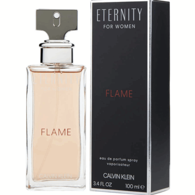 Eternity Flame Women Eau De Parfum Spray 3.4 oz by Calvin Klein