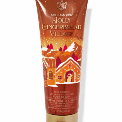 JOLLY GINGERBREAD VILLAGE Body cream by BATH & BODY WORKS/8oz