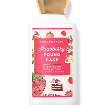 Bath & Body Works “Strawberry Pound Cake” Body Lotion – 8 oz
