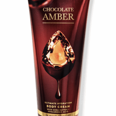Bath & Body Works Chocolate Amber Ultimate Hydration Body Cream 8 oz.