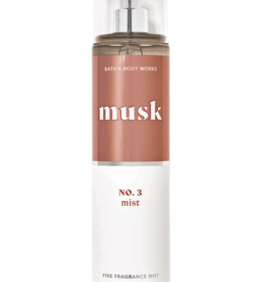 BATH & BODY WORKS MUSK NO. 3 MIST FRAGRANCE MIST BODY SPRAY 8 FL OZ