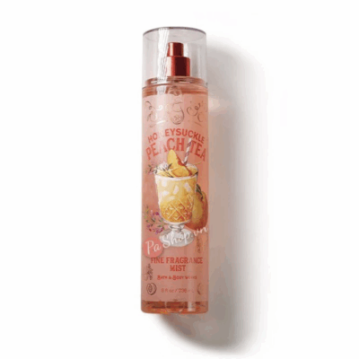 BATH & BODY WORKS HONEYSUCKLE PEACH TEA FINE FRAGRANCE MIST 8 oz