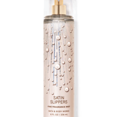 Bath & Body works Satin Slippers fine fragrance Mist 8oz
