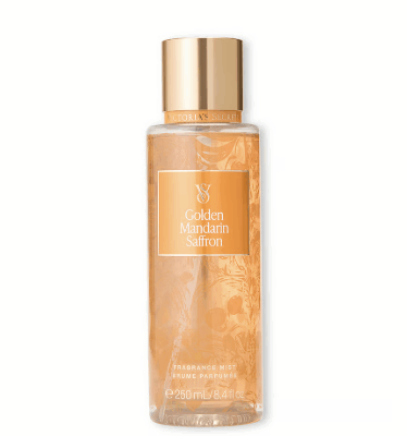 Victoria's Secret Fragrance Mist Golden Mandarin Saffron 8.4 Fl Oz