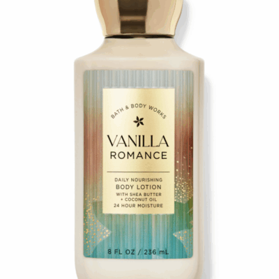 Bath & Body Works Vanilla Romance Fine Fragrance Body Lotion 8 oz