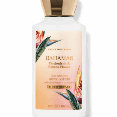 Bath and Body Works Bahamas Passionfruit and Banana Flower (8fl oz./ 236 ml) Super Smooth Body Lotion