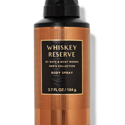 BATH & BODY WORKS WHISKEY RESERVE BODY SPRAY MIST 3.7 OZ