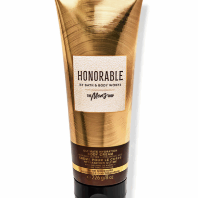 Bath & Body Works Men's HONORABLE Ultimate Hydration Body Cream 8 oz