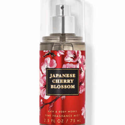 Japanese cherry blossom bath and body works travel spray 3oz/ 88 ml