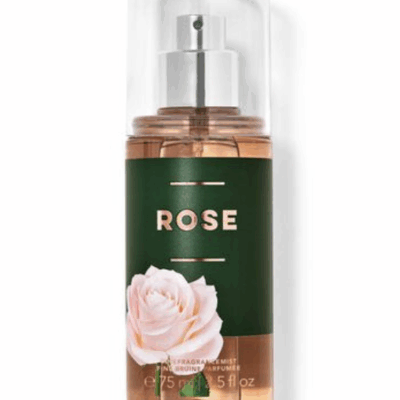 Rose bath and body works travel spray 3oz/ 88 ml