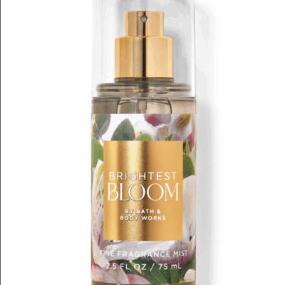 Brightest bloom bath and body works travel spray 3oz/ 88 ml