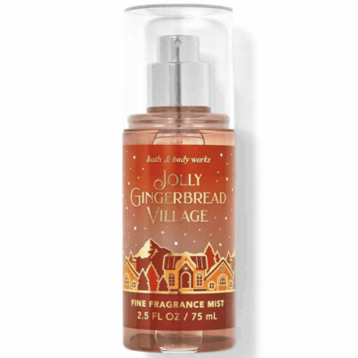 Jolly gingerbread village Fine Fragrance Mist – Travel Size By Bath & Body Works – 3 fl oz / 88 mL