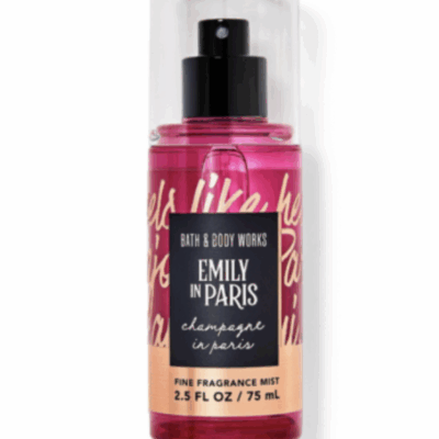 Emily in Paris champagne in Paris Fine Fragrance Mist – Travel Size By Bath & Body Works – 3 fl oz / 88 mL