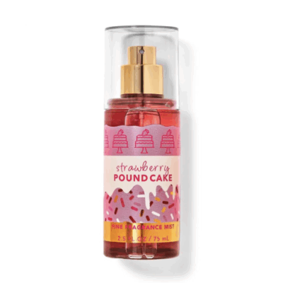 BATH & BODY WORKS STRAWBERRY POUND CAKE FINE FRAGRANCE MIST SPRAY 2.5oz