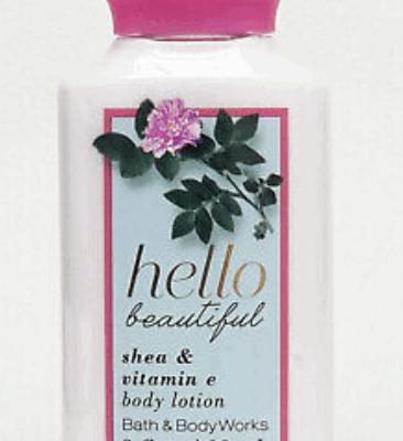 Bath Body Works HELLO BEAUTIFUL Travel Size Mini Lotion Cream