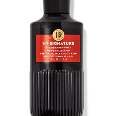Bath & Body Works My Signature Men’s 3‑in‑1 Hair, Face & Body Wash (10 fl oz / 295 ml)