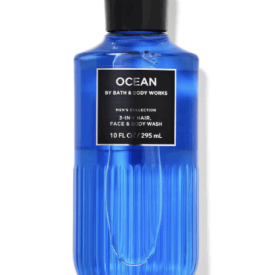 Bath & Body Works Ocean Men's 3-in-1 Hair, Face & Body Wash (10 fl oz / 295 mL)