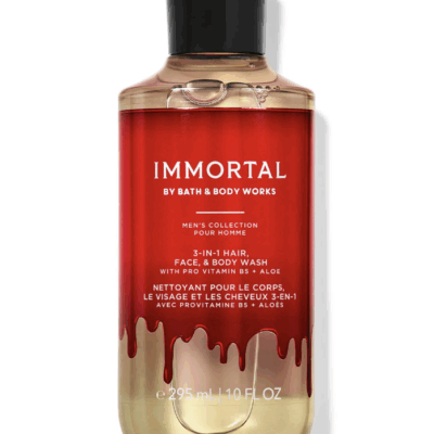 Bath & Body Works Immortal Men's 3-in-1 Hair, Face & Body Wash (10 oz / 295 ml)