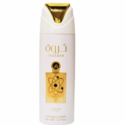 Lattafa Body Spray THARWAH GOLD 200ML By LATTAFA