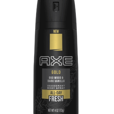 AXE Gold Body Spray for Men, 4 oz