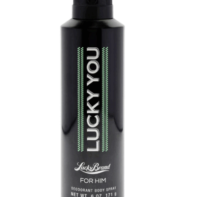 Lucky You men Deodorant Body Spray 6 oz